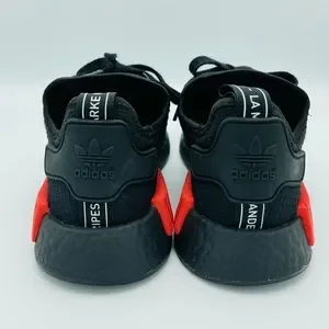 adidas | Shoes | Adidas Nmd R Core Black Solar Red Sneaker  display picture 3